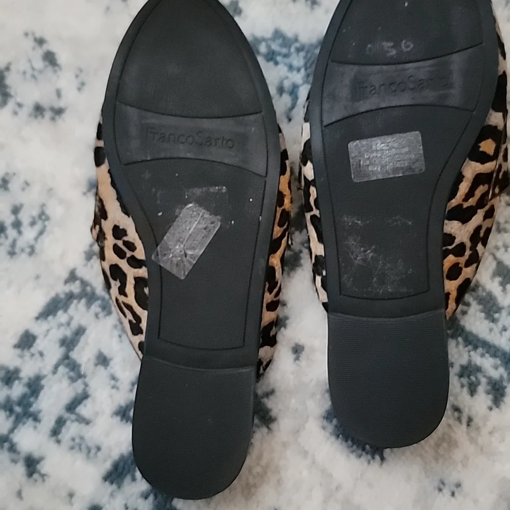 Franco Sarto leopard slip ons - Picture 4 of 4